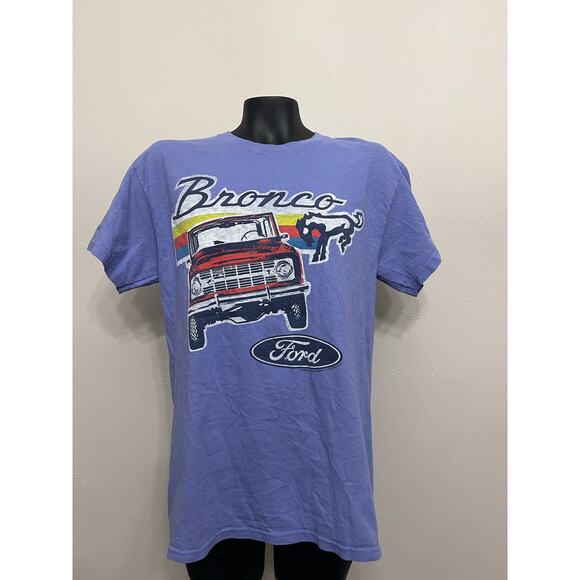Ford Bronco Graphic T-Shirt Women’s XS Colorful Graphics Junk Food Clothing - Picture 1 of 3